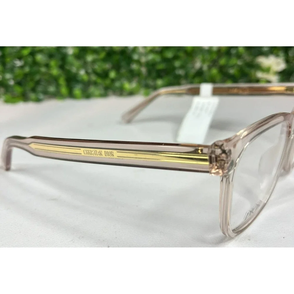 Christian Dior Spirito Square Clear Eyeglasses Frames 53-17- 140 - PREOWNED